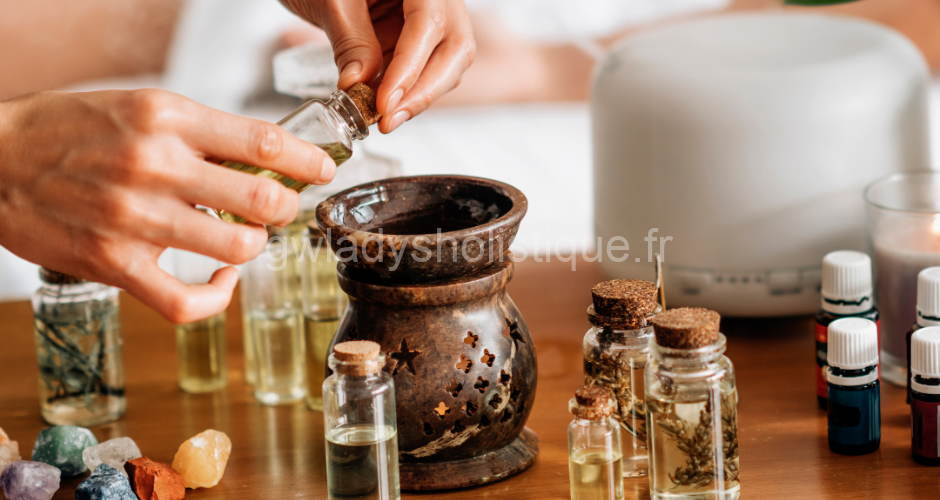 Diffueur d'huiles essentielles ou macérats huileux.