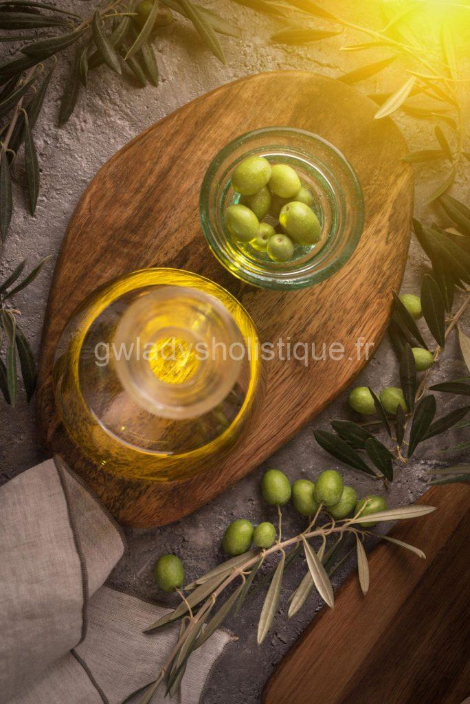 L'olive et son huile.