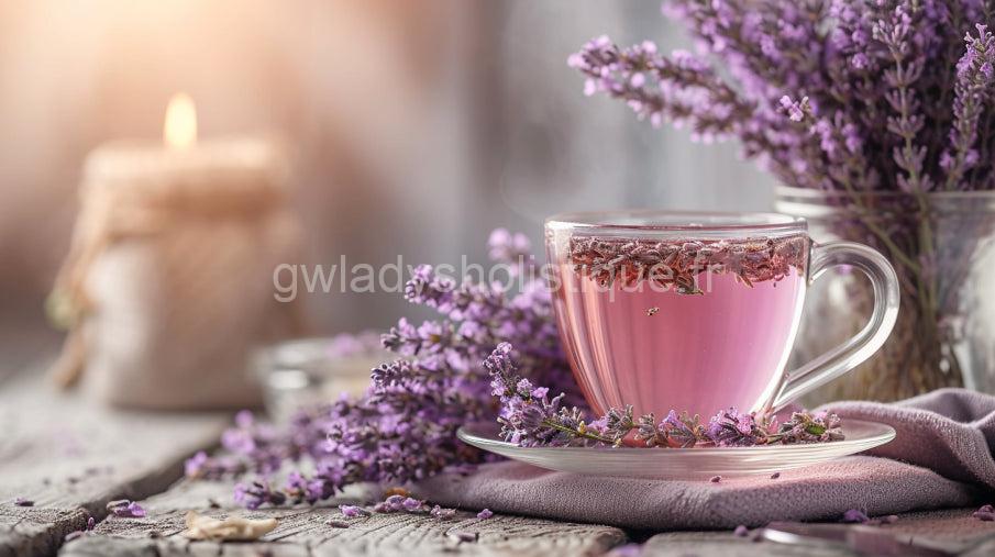 Infusion de lavande.