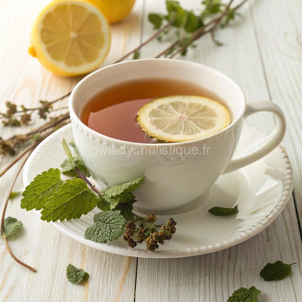 Infusion des fins de repas.