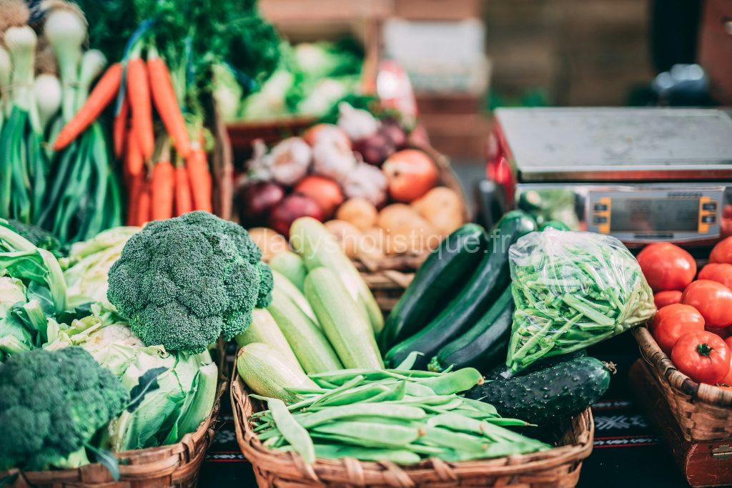 Les légumes frais, la base de l'alimentation saine.